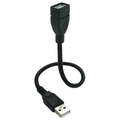 タイムリー USB2.0 A(メス)→ A(オス) 延長フレキシブルケーブル(30cm) GM-UH015F
