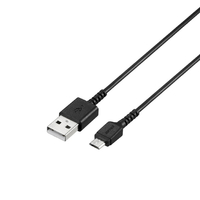BUFFALO USB2．0ケーブル(Type-A to microB) 2．0m ブラック BSMPCMB120BK