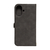 NATURAL　design iPhone17用 手帳型ケース STYLE NATURAL ブラック IP25-61-VS03-イメージ2