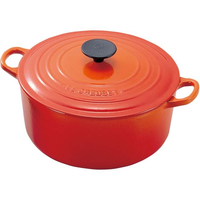 ル・クルーゼ ル・クルーゼ トラディション ココットロンド 22cm 2501-22-09 オレンジ FC291LM-4513930