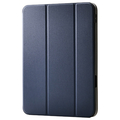 エレコム iPad(A16) フラップケース 衝撃吸収 Pencil収納 スリープ対応 ブラック TB-A25RSANV