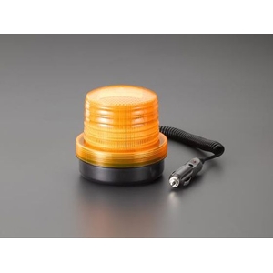 エスコ LED回転灯 マグネット付 黄色 DC12V・24V FCZ6634-EA983FS-800-イメージ1