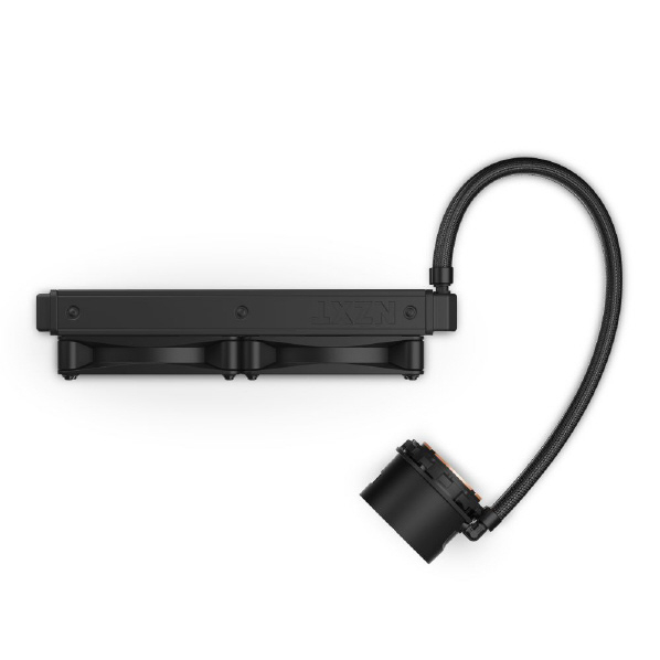NZXT 水冷CPUクーラー 240mm KRAKEN ブラック RL-KN240-B1 1機 NZXT 54インチ 1mm Static CAM mm RPM