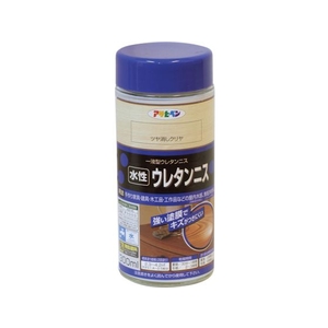 アサヒペン 水性ウレタンニス 300ML つや消しクリヤ FC860HR-1242503-イメージ1