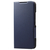 エレコム Galaxy A54 5G用ソフトレザーケース 薄型 磁石付 ネイビー PM-G233PLFUNV-イメージ1
