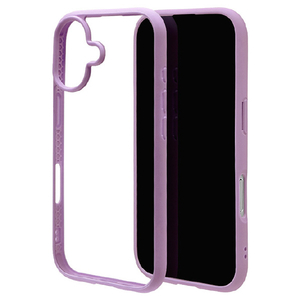 ラスタバナナ iPhone 17用FLEXGUARD パープル＊クリア 8922IP5AHPPU-イメージ1