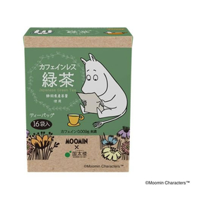 アバンス FCE599T-17919 国太楼/ムーミン カフェインレス 緑茶 三角