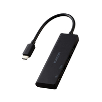 エレコム USB Type-C 4ポート USB 5Gbpsハブ(USB PD対応) ブラック U3HC-H040PBK