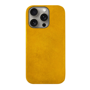 ABBI SIGNATURE iPhone 16 Pro Max用MARGOT イタリアンレザー MagSafe対応バックカバー タン ABS27346I16PM-イメージ1