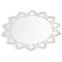 江部松商事 EBM/ドイリー レースペーパー 丸型 500枚入 10号 FC148LK-3716000