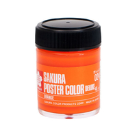 サクラクレパス ポスターカラー デラックス オレンジ 45ml FCB2578-PWD45ML#024
