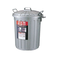 岩崎工業 スーパーカン L-112-C L 45L グレー FC533LY-8536900