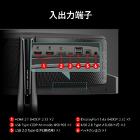 MSI MPG-341CQPX-QD-OLED 34．18型液晶ディスプレイ MPG ブラック