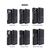 ABBI SIGNATURE iPhone 16用LIPARI イタリアンレザー MagSafe対応ダイアリーケース ブラック ABS27347I16-イメージ15