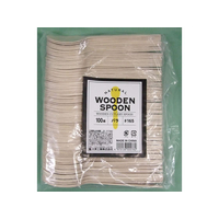 大黒工業 木製スプーン ♯165 バラ 100本 F374847-WS-165