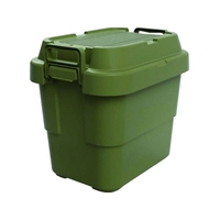 トラスコ中山 トランクカーゴ フラット天板仕様 20L ОD色 1342G392294オリーブドラブ(OD)22 FC492GR-2073996