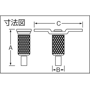 ニッサチェイン ディスプレイパーツフック BYP-20F-6 (1個=1PK) 3310.5451.2～2.0 FC698FD-3892662-イメージ6