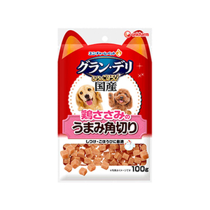 ユニ・チャーム グラン・デリ きょうのごほうび 鶏ささみのうまみ角切り 100g FC34929-イメージ1