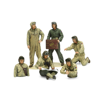 タミヤ 1/35 ミリタリーミニチュアシリーズ No．347 アメリカ戦車兵セット (ヨーロッパ戦線) 35347MM35ｱﾒﾘｶｾﾝｼﾔﾍｲｾﾂﾄ