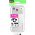 エレコム iPhone17 Pro用ハードケース 極薄 0．6mm メタルステッカー付 クリア PM-A25CPV06CR