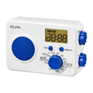 エルパ AM/FMシャワーラジオ ER-W41F-イメージ1