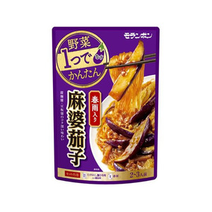 モランボン 野菜1つでかんたん春雨入り麻婆茄子 190g FCC0483-80103020-イメージ1