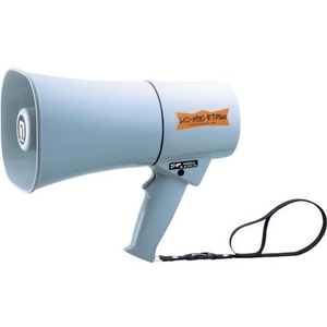 ノボル電機 ノボル/レイニーメガホンタフPlus6W ホイッスル音付 耐水・耐衝撃仕様 FC299HM-8359887-イメージ1