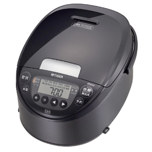 タイガー IH炊飯ジャー(5.5合炊き) モーブブラック JPW-M100KV タイガー IH炊飯ジャー(5.5合炊き) モーブブラック JPW-M100KV