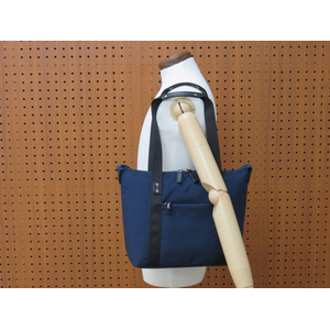 木和田 エビータ シンプルトートバッグ ネイビー FCJ329S-4001-60-イメージ6