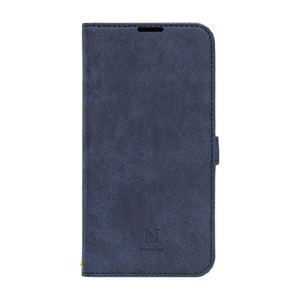 NATURAL　design iPhone17用 手帳型ケース STYLE NATURAL ブルー IP25-61-VS07-イメージ1