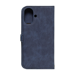 NATURAL　design iPhone17用 手帳型ケース STYLE NATURAL ブルー IP25-61-VS07-イメージ2