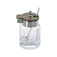 大塚硝子店 十角 木目辛子入れ ガラス製 MO-9 FC949LN-5347300