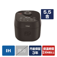 ティファール ザ・ライス 遠赤外線IH炊飯器エッセンシャル 5．5合 ブラック RK9108J0
