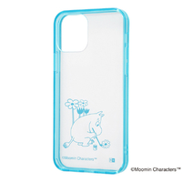 レイアウト iPhone 12/12 Pro用ハイブリッドケース Charaful ムーミン ムーミン RT-AP27UC/MTM
