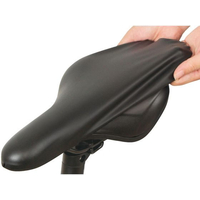 キャプテンスタッグ 防水サドルカバー ウルトラストレッチ スポーティ用 ブラック FCT9939-Y-3413