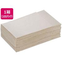 アートナップ ブラウンナプキン6つ折り 100枚 100パック FCV2415-FR-02