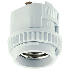 エルパ ライティングダクト用電球ソケット B-LR26H(W)-イメージ1