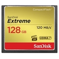 サンディスク エクストリーム コンパクトフラッシュ カード 128GB ゴールド SDCFXSB-128G-J61