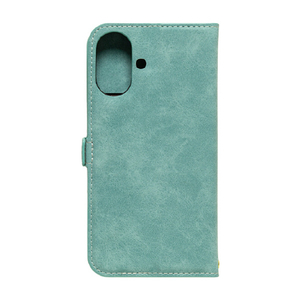 NATURAL　design iPhone17用 手帳型ケース STYLE NATURAL ターコイズ IP25-61-VS08-イメージ2
