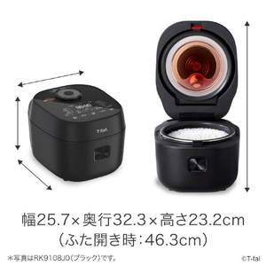ティファール ザ・ライス 遠赤外線IH炊飯器エッセンシャル 5．5合 ホワイト RK9101J0-イメージ13