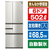 シャープ 502L 6ドア冷蔵庫 プラズマクラスター冷蔵庫 ステンレスシルバー SJSF50PS-イメージ1