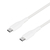 オウルテック 超タフC to Cケーブル PD60W 1．5m ホワイト OWL-CBA6CC-15-WH-イメージ3