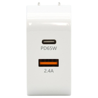 STAR LIGHT USB充電器 窒化ガリウム(GaN) PPS対応 パワーデリバリーPD65W 白 SK-CH1A1CPD65WH