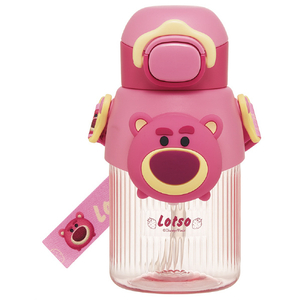 スケーター マスコットストローボトル(590ml) ツムツムロッツォ PMSHP6ﾂﾑﾂﾑﾛﾂﾂｵ-イメージ1