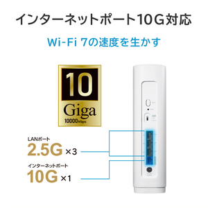 I・Oデータ 10Gbps対応Wi-Fi 7トライバンドルーター WN-7T94XR-イメージ6