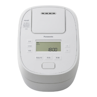 パナソニック SR-N510D-W 可変圧力IH炊飯ジャー(5．5合炊き) ホワイト