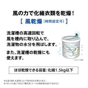 AQUA 全自動洗濯機(4．5kg) ホワイト AQW-S4A(W)-イメージ13