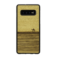Man & Wood Galaxy S10+用天然木ケース Terra I16350S10P