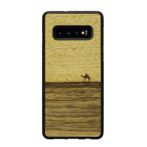 Man & Wood Galaxy S10+用天然木ケース Terra I16350S10P-イメージ1