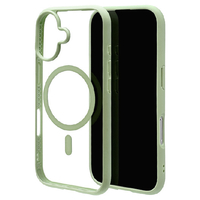 ラスタバナナ iPhone 17用FLEXGUARD磁力充電対応 グリーン＊クリア 8926IP5AHPMGR